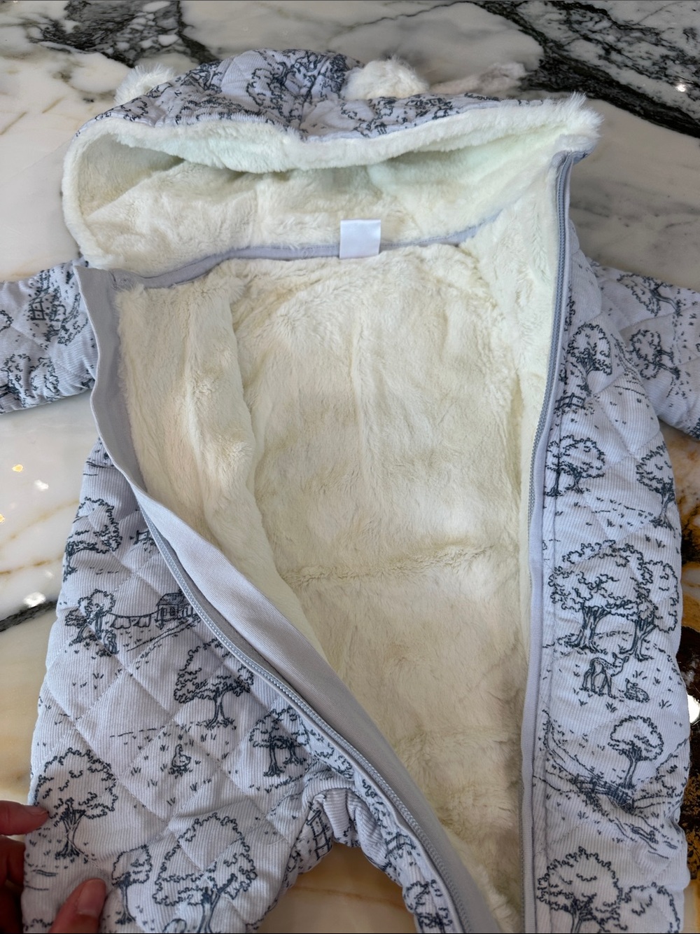 Nordstrom Baby Winter Suit Soft Sz 3months Like New